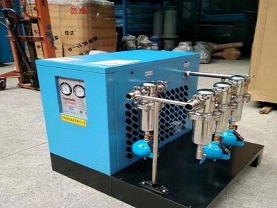 激光切割機專用干燥機 吹瓶行業(yè)專用高壓冷干機 空氣預冷機